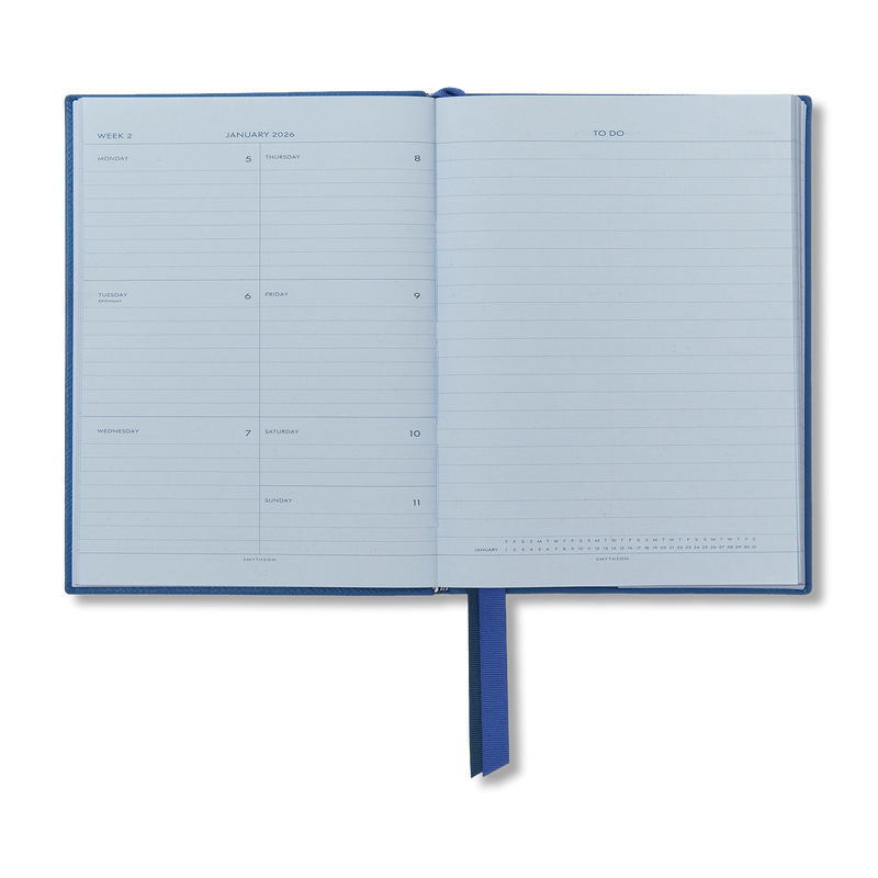 Smythson 2026 Soho Weekly Diary In Panama
