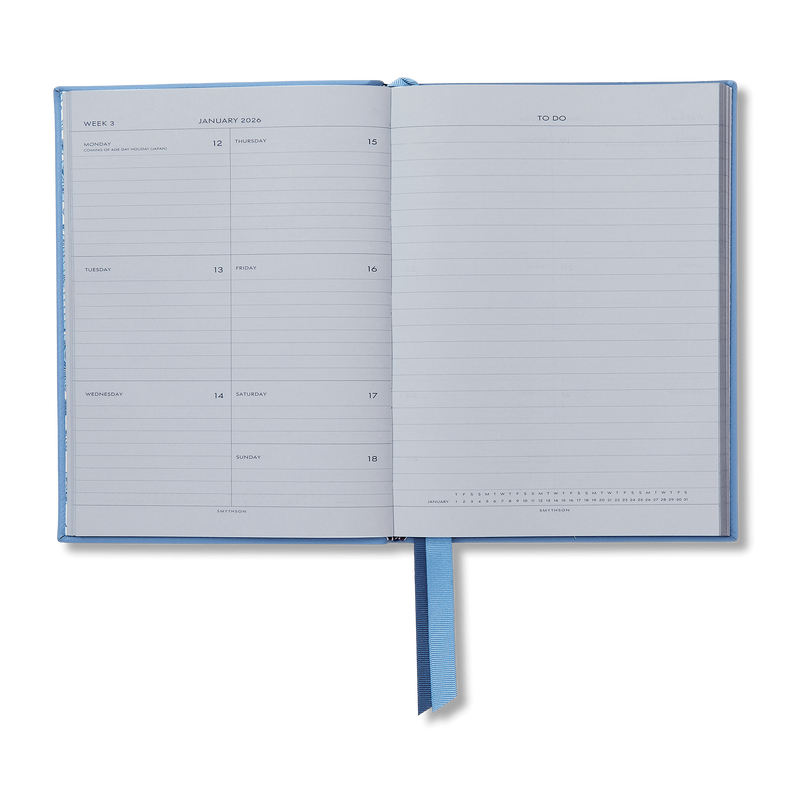 Smythson 2026 Soho Weekly Diary In Panama