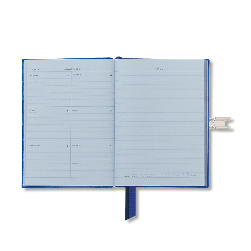 Smythson 2026 Soho Weekly Diary With Slide In Mara