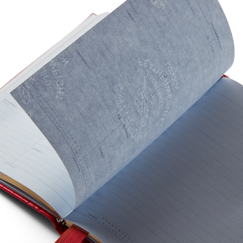 Smythson 2026 Soho Weekly Diary With Slide In Mara