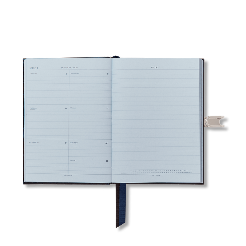Smythson 2026 Soho Weekly Diary With Slide In Mara