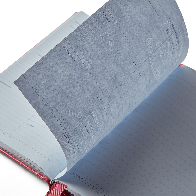 Smythson 2026 Soho Weekly Diary With Slide In Mara