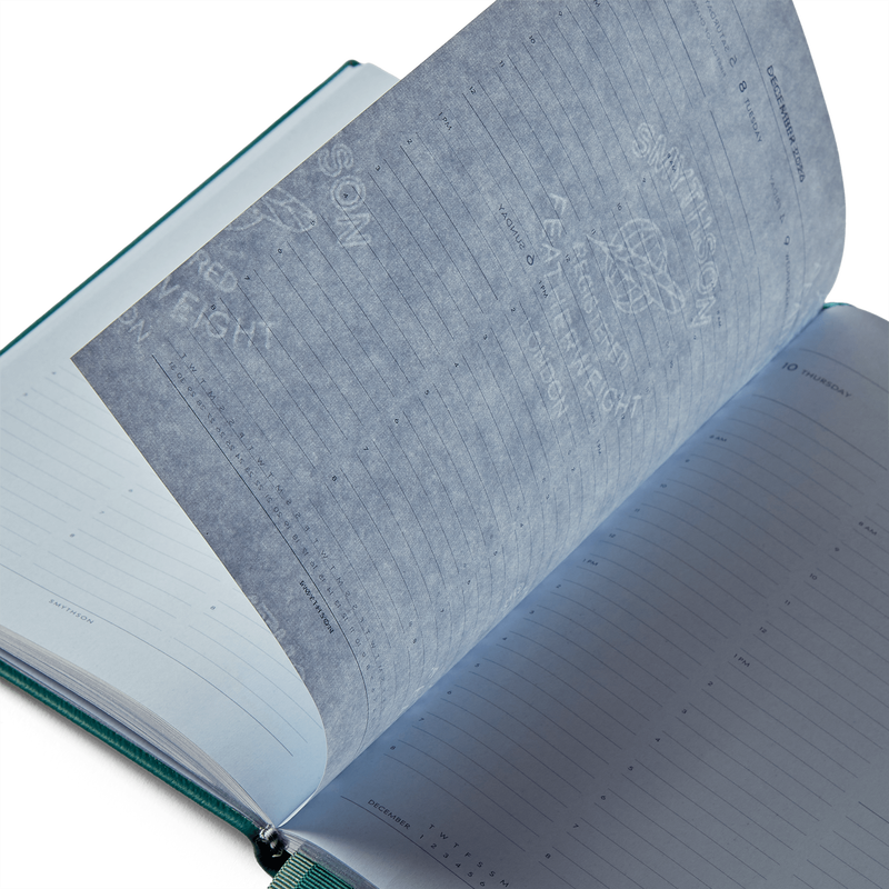 Smythson 2026 Soho Weekly Vertical Diary In Panama