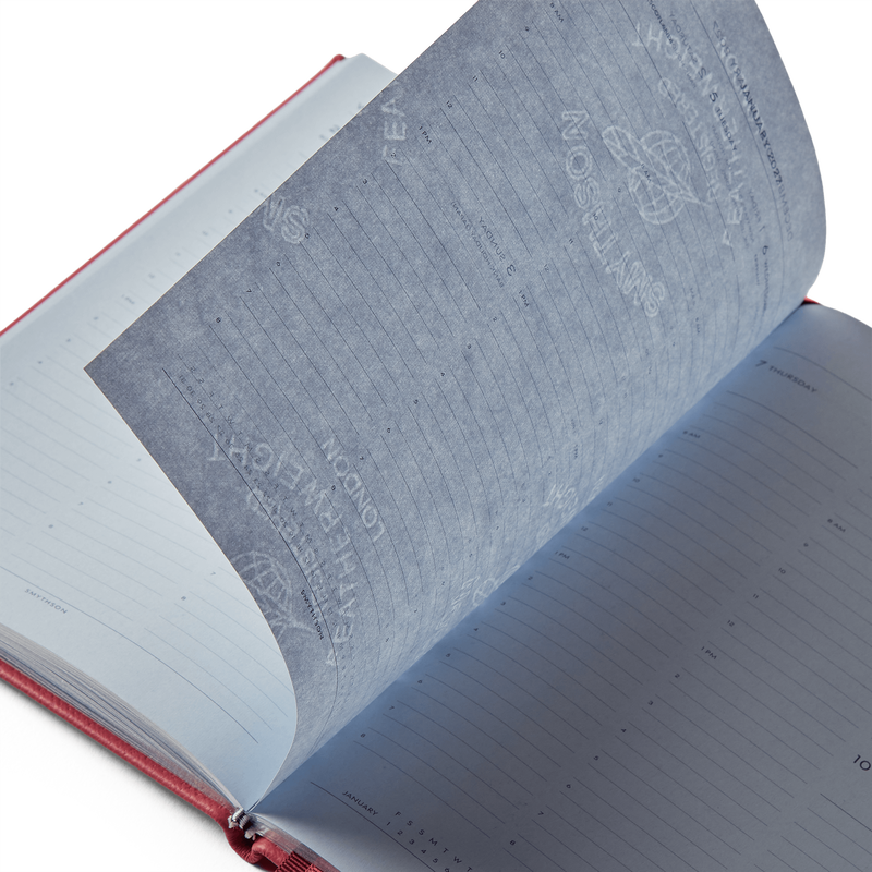 Smythson 2026 Soho Weekly Vertical Diary In Panama