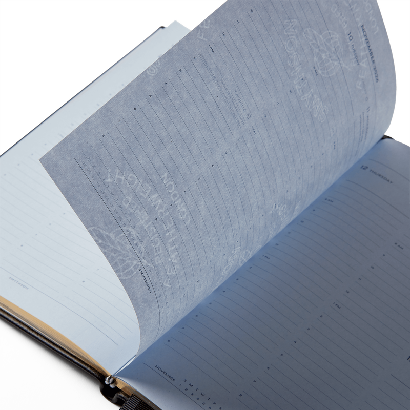 Smythson 2026 Soho Weekly Vertical Diary In Panama