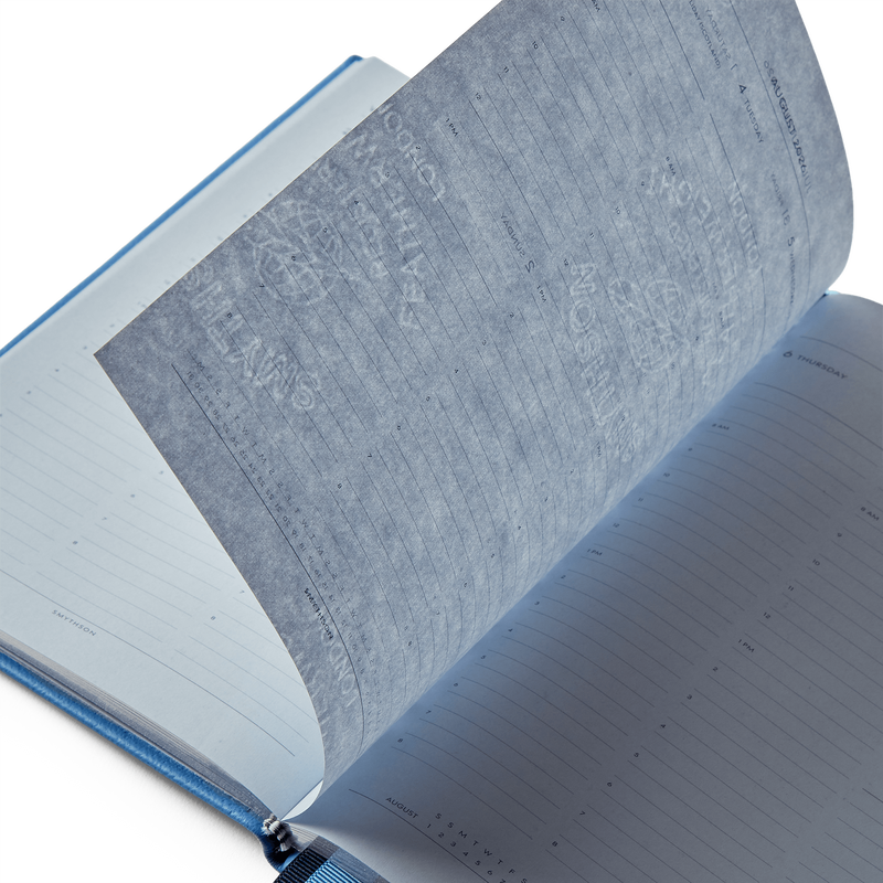 Smythson 2026 Soho Weekly Vertical Diary In Panama