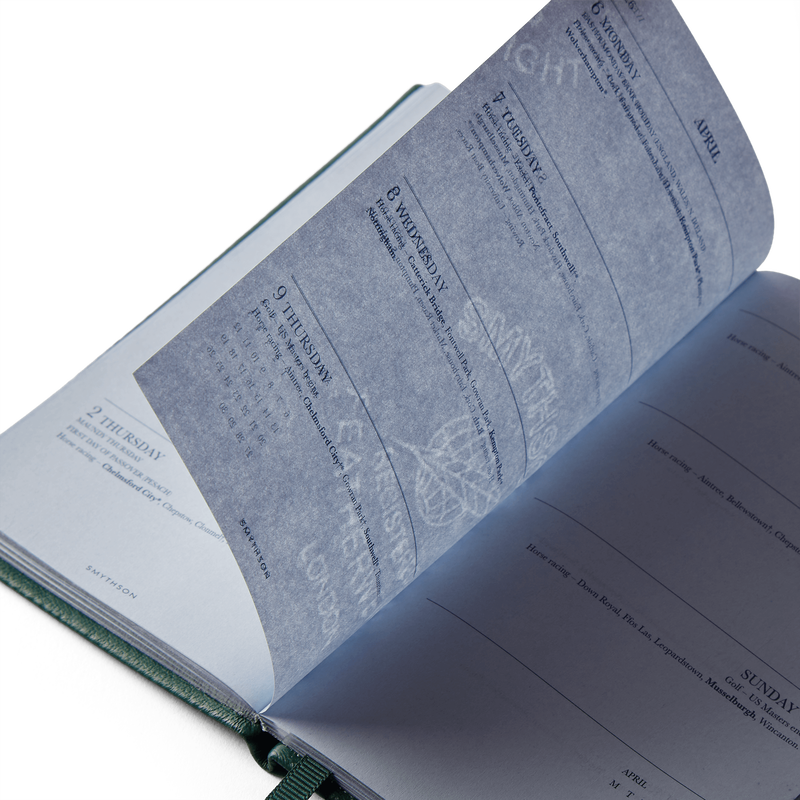 Smythson 2026 Sporting Weekly Diary In Panama