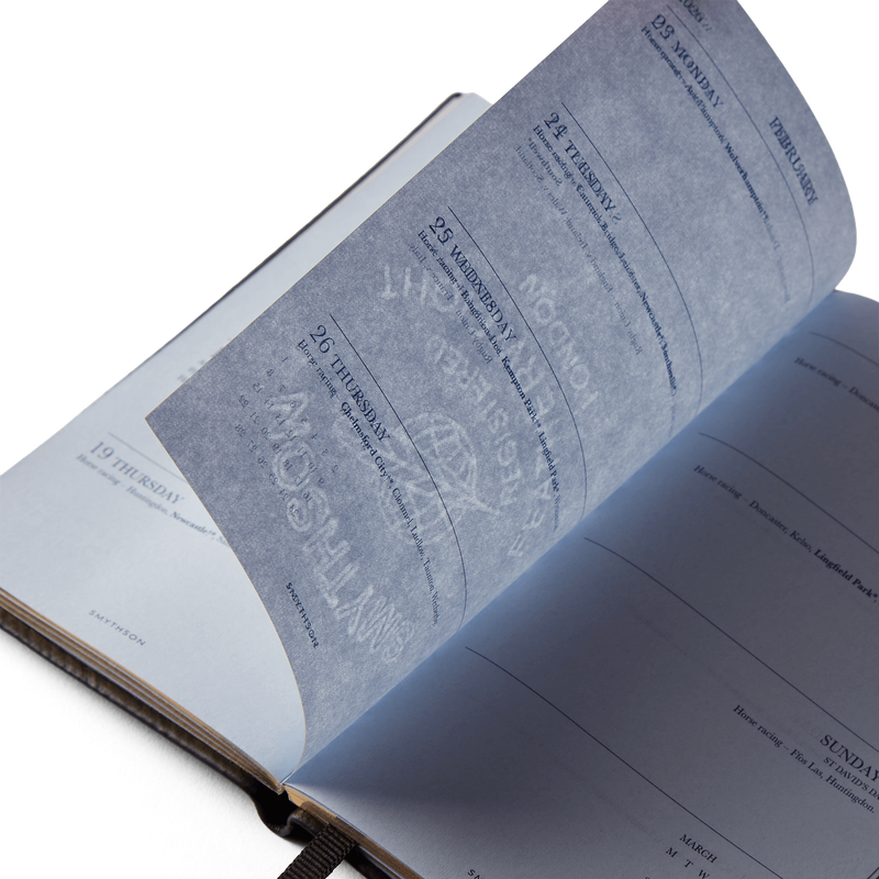 Smythson 2026 Sporting Weekly Diary In Panama