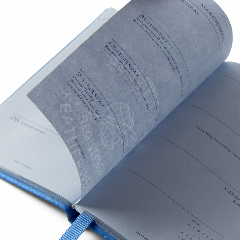 Smythson 2026 Wafer Weekly Diary In Panama