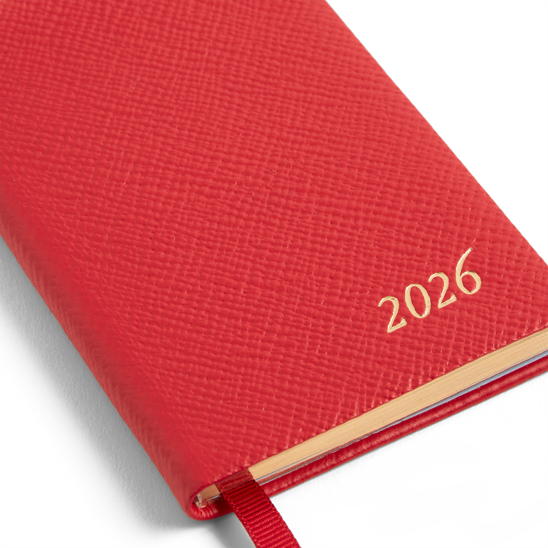 Smythson 2026 Wafer Weekly Diary In Panama