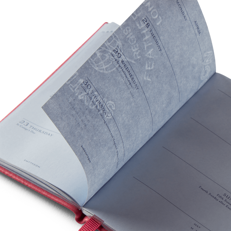 Smythson 2026 Wafer Weekly Diary In Panama