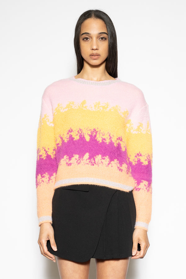 Snow Xue Gao Wool Sunset Gradient Sweater