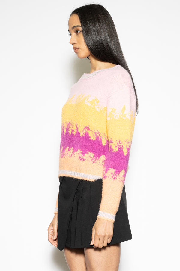 Snow Xue Gao Wool Sunset Gradient Sweater