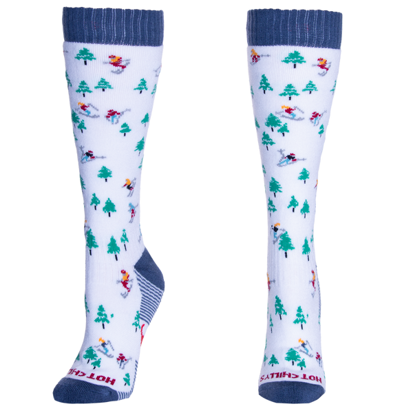 snowangel Adult Fiesta Mid Volume Sock - Downhill Ski