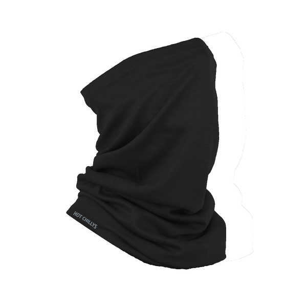 snowangel Adult Micro-Elite Chamois Neck Gaiter - Black