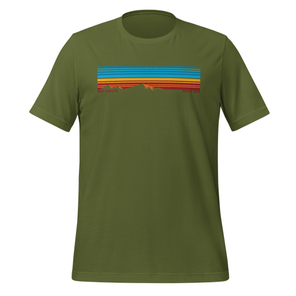 Snowangel Hot Chillys Mountain Range Unisex T-Shirt