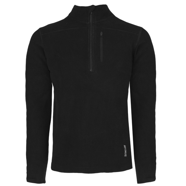 snowangel Men's La Montaña Fleece Zip T - Black/Black