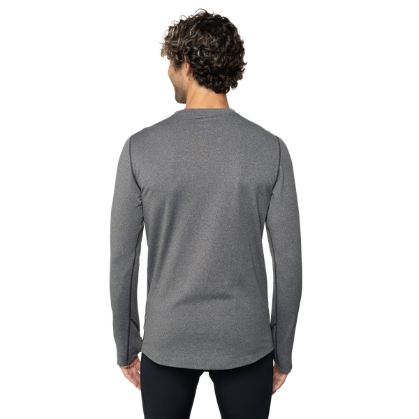Snowangel Men's Micro-Elite Chamois Crewneck - Granite