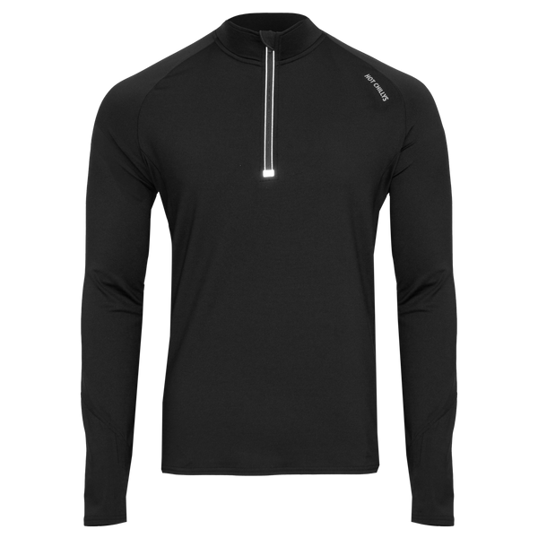 snowangel Men's Micro-Elite Chamois Zone Zip-T - Black/Black
