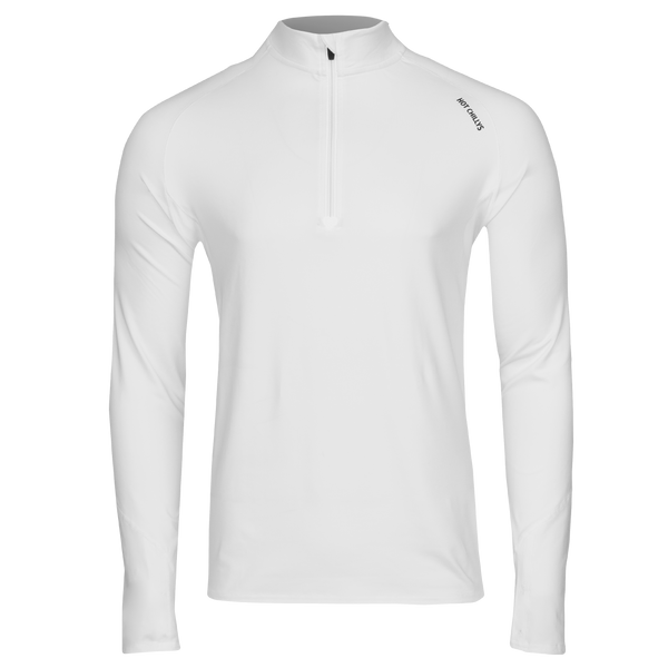 snowangel Men's Micro-Elite Chamois Zone Zip-T - White/White