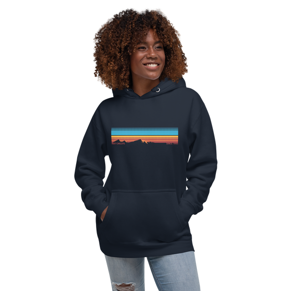 Snowangel Hot Chillys Mountain Range Unisex Hoodie