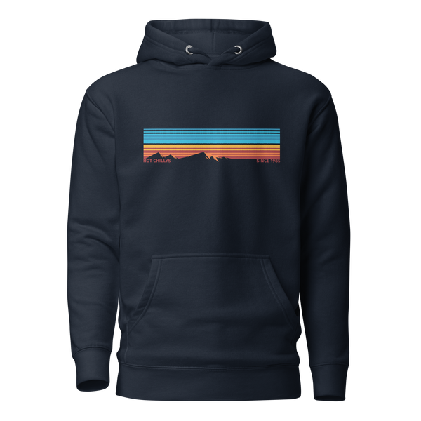snowangel Hot Chillys Mountain Range Unisex Hoodie