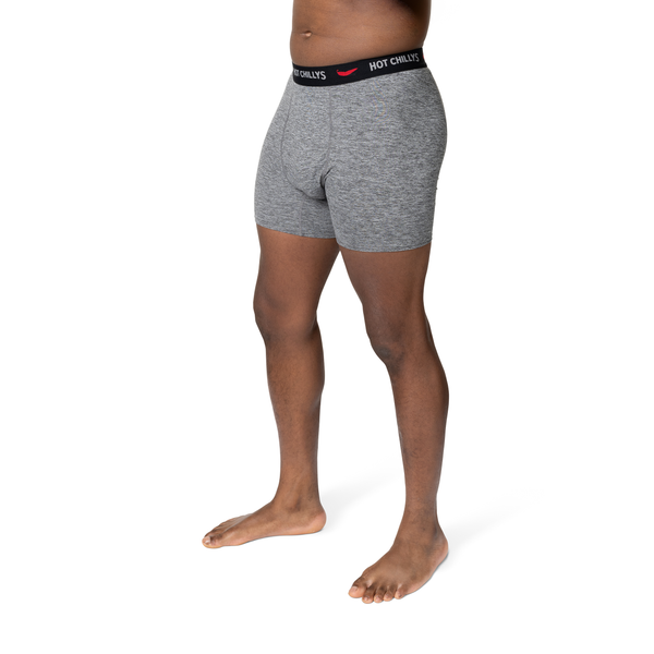 Snowangel Men's Clima-Tek Boxer - Grey Heather