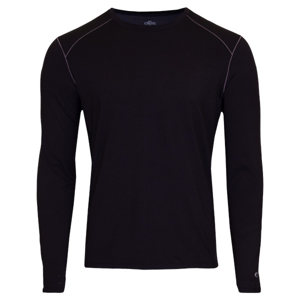 snowangel Men's Clima-Tek Crewneck - Black