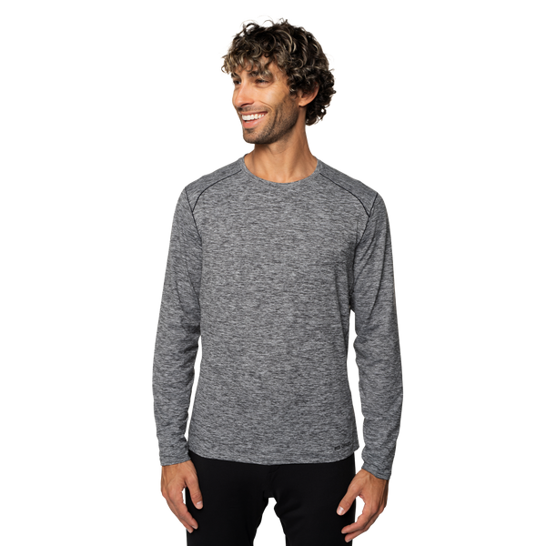Snowangel Men's Clima-Tek Crewneck - Grey Heather