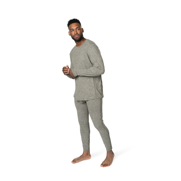 Snowangel Men's Clima-Tek Crewneck - OD Heather