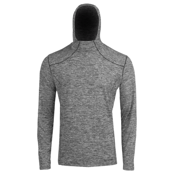 snowangel Men's Clima-Tek Hoodie - Grey Heather