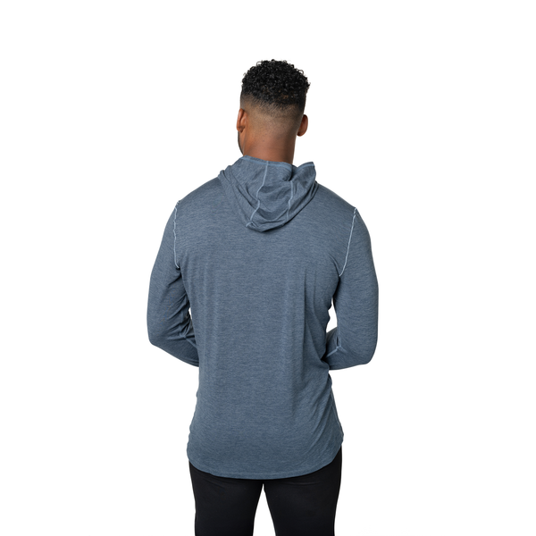 Snowangel Men's Clima-Tek Hoodie - Nightfall Heather
