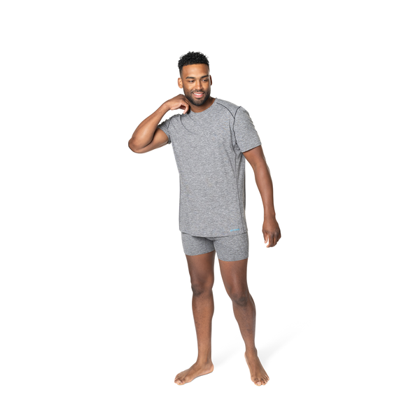 Snowangel Men's Clima-Tek Tee - Grey Heather