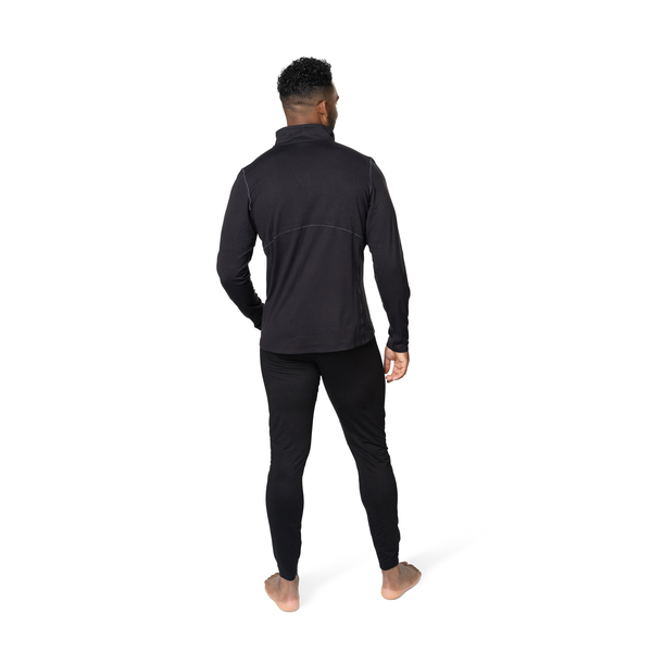 Snowangel Men's Clima-Tek Zip-T - Black