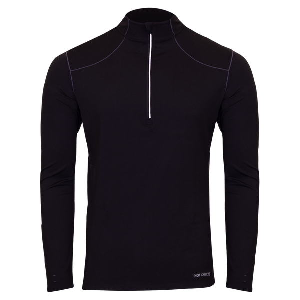 snowangel Men's Clima-Tek Zip-T - Black