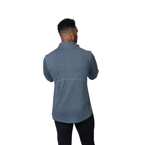 Snowangel Men's Clima-Tek Zip-T - Nightfall Heather