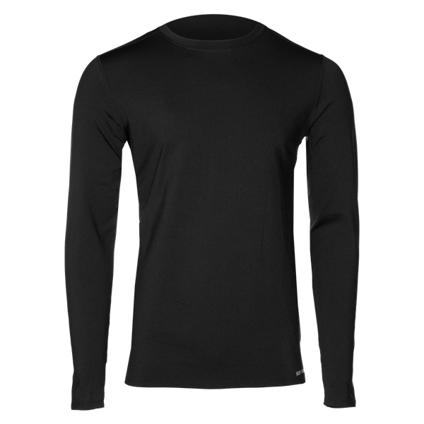snowangel Men's Micro-Elite Chamois Crewneck - Black