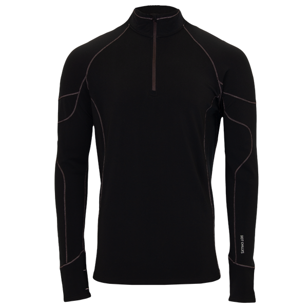 snowangel Men's Micro-Elite XT Zip-T - Black/Grey