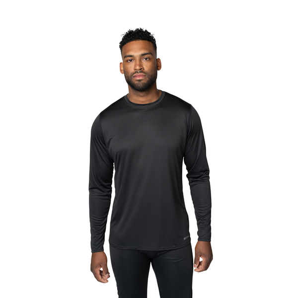 Snowangel Men's Peach Skins Crewneck - Black