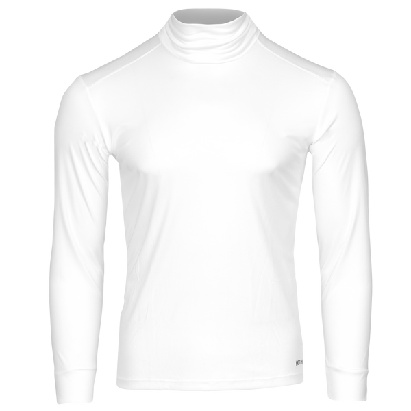 snowangel Men's Peach Skins Roll T-Neck - White