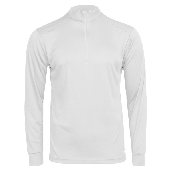 snowangel Men's Peach Skins Solid Zip-T - White