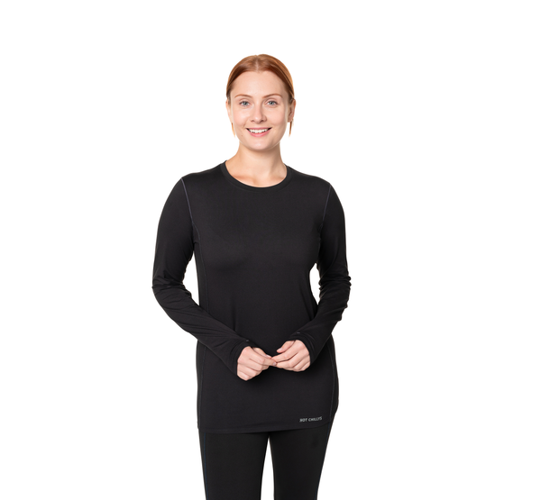 Snowangel Women's Clima-Tek Crewneck - Black