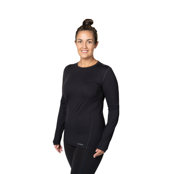 Snowangel Women's Clima-Tek Crewneck - Black