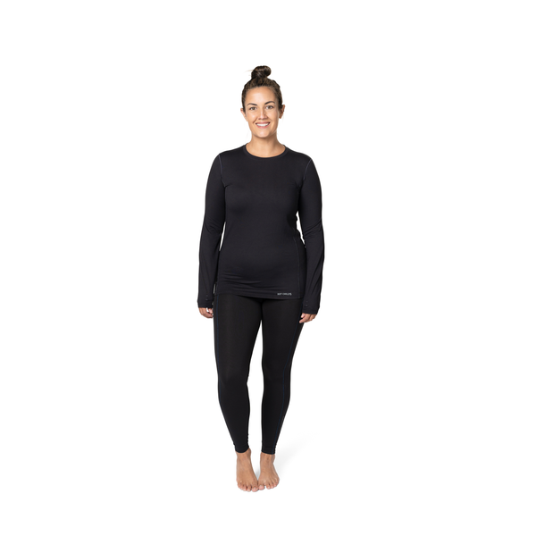 Snowangel Women's Clima-Tek Crewneck - Black