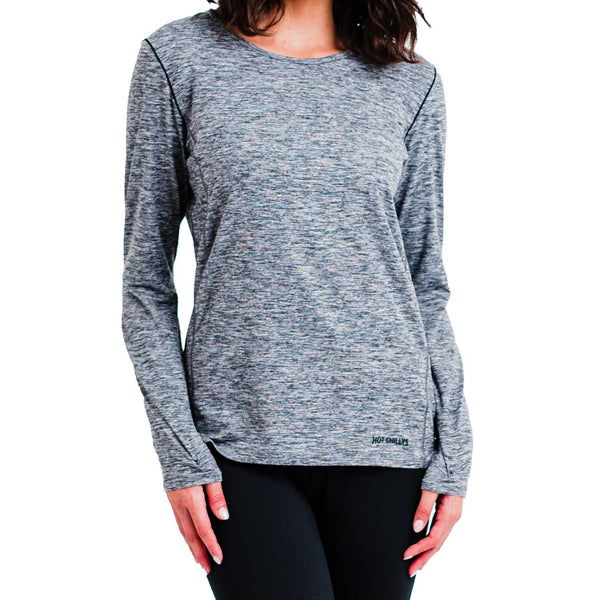 Snowangel Women's Clima-Tek Crewneck - Grey Heather