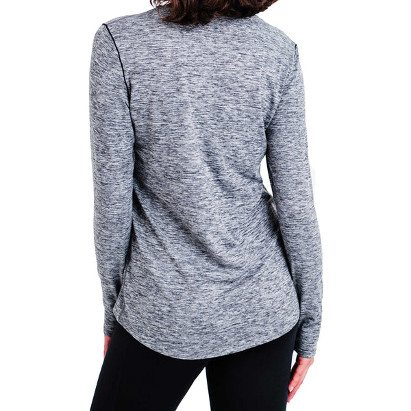 Snowangel Women's Clima-Tek Crewneck - Grey Heather