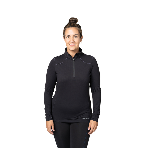 Snowangel Women's Clima-Tek Zip-T - Black
