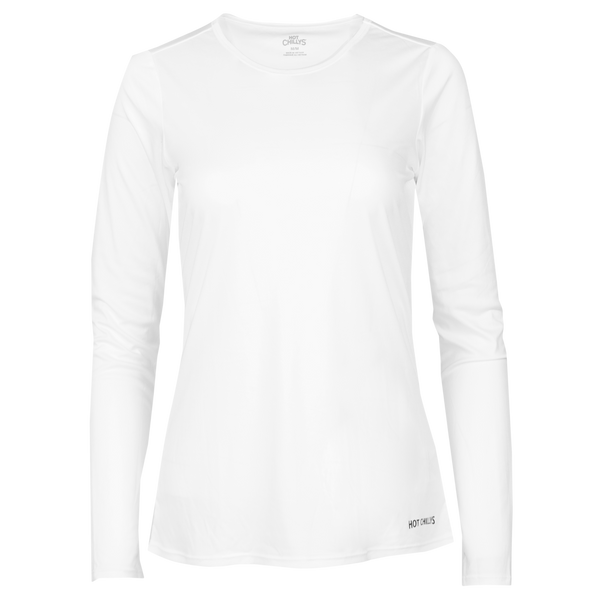 snowangel Women's Peach Skins Crewneck - White