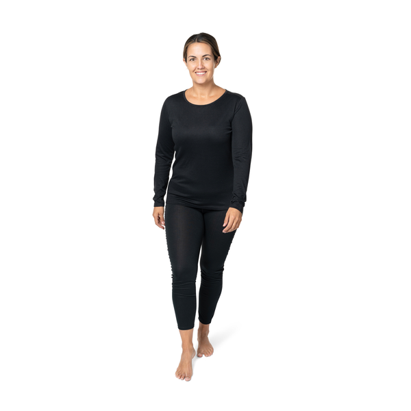 Snowangel Women's Pepper Skins Crewneck - Black