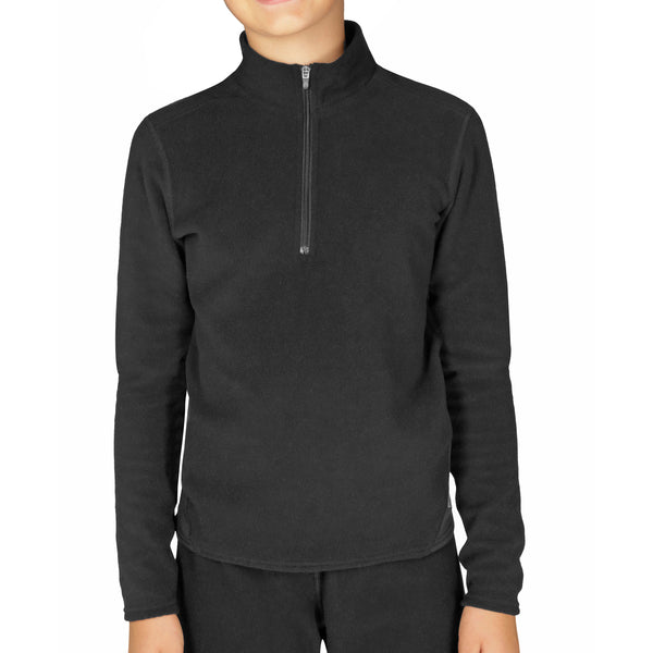 Snowangel Youth La Montaña Zip-T - Black/Black